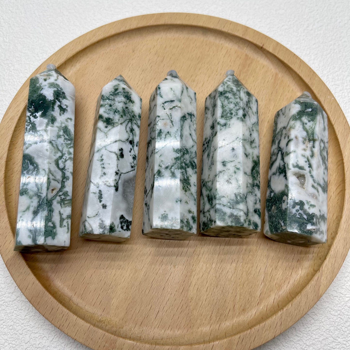 Moss agate Point