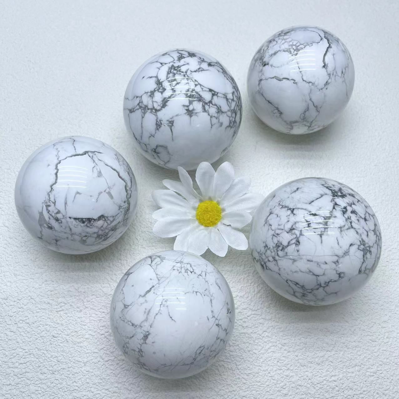Howlite Sphere