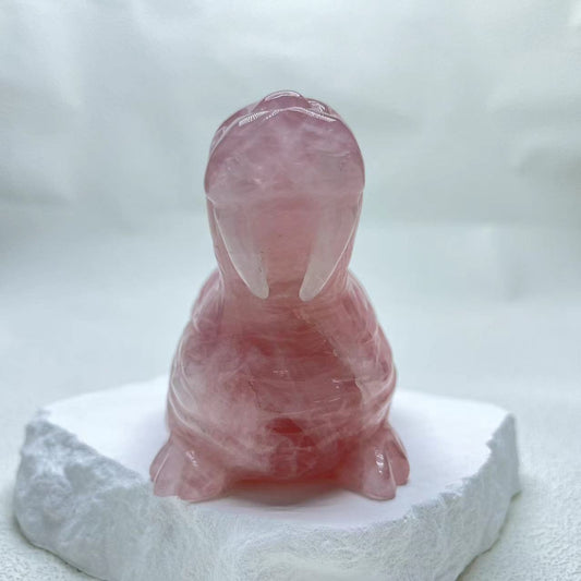 Rose Quartz Sea Lion