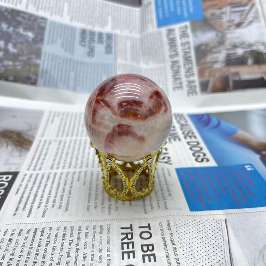 Rhodochrosite Sphere