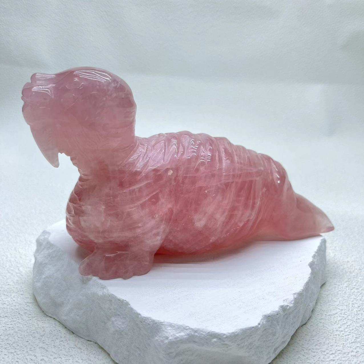 Rose Quartz Sea Lion