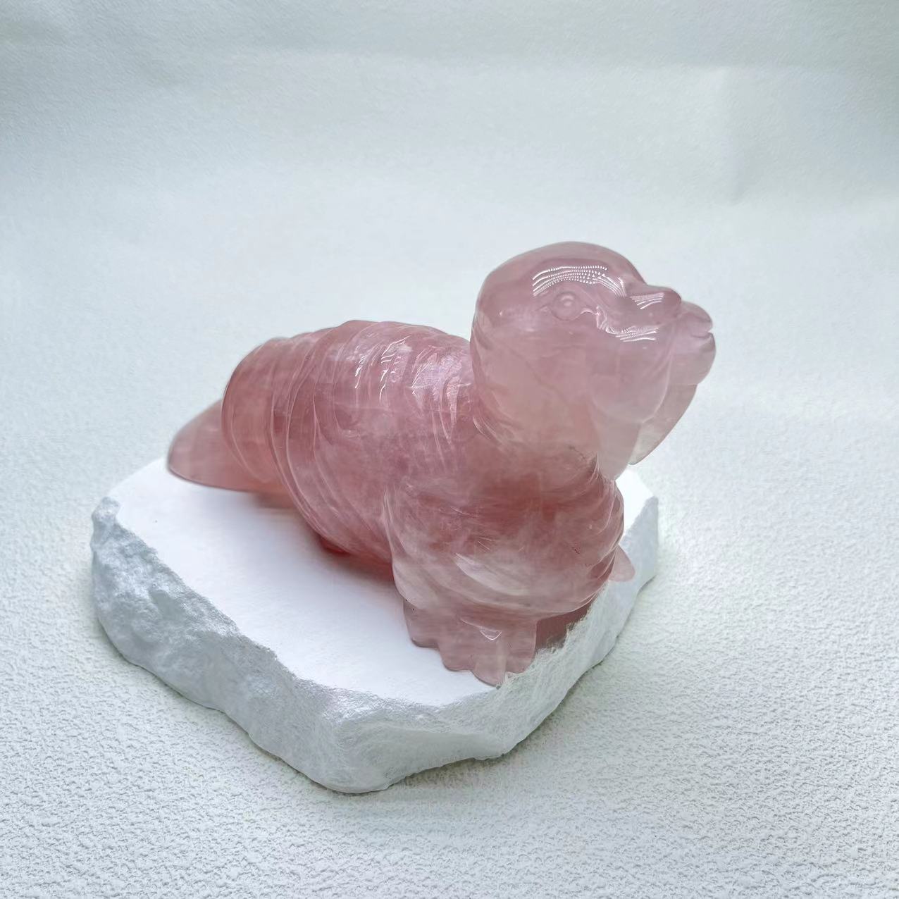 Rose Quartz Sea Lion