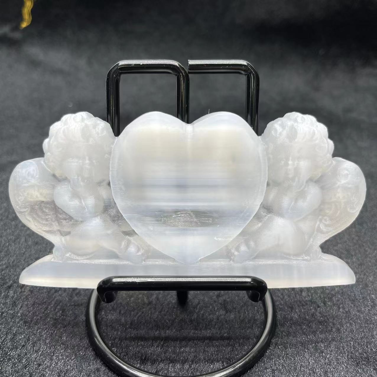 Selenite Angel Heart