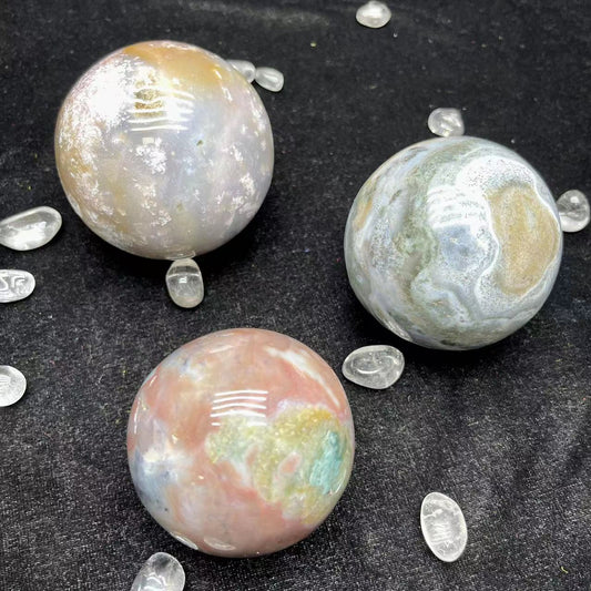 Ocean Jasper Sphere