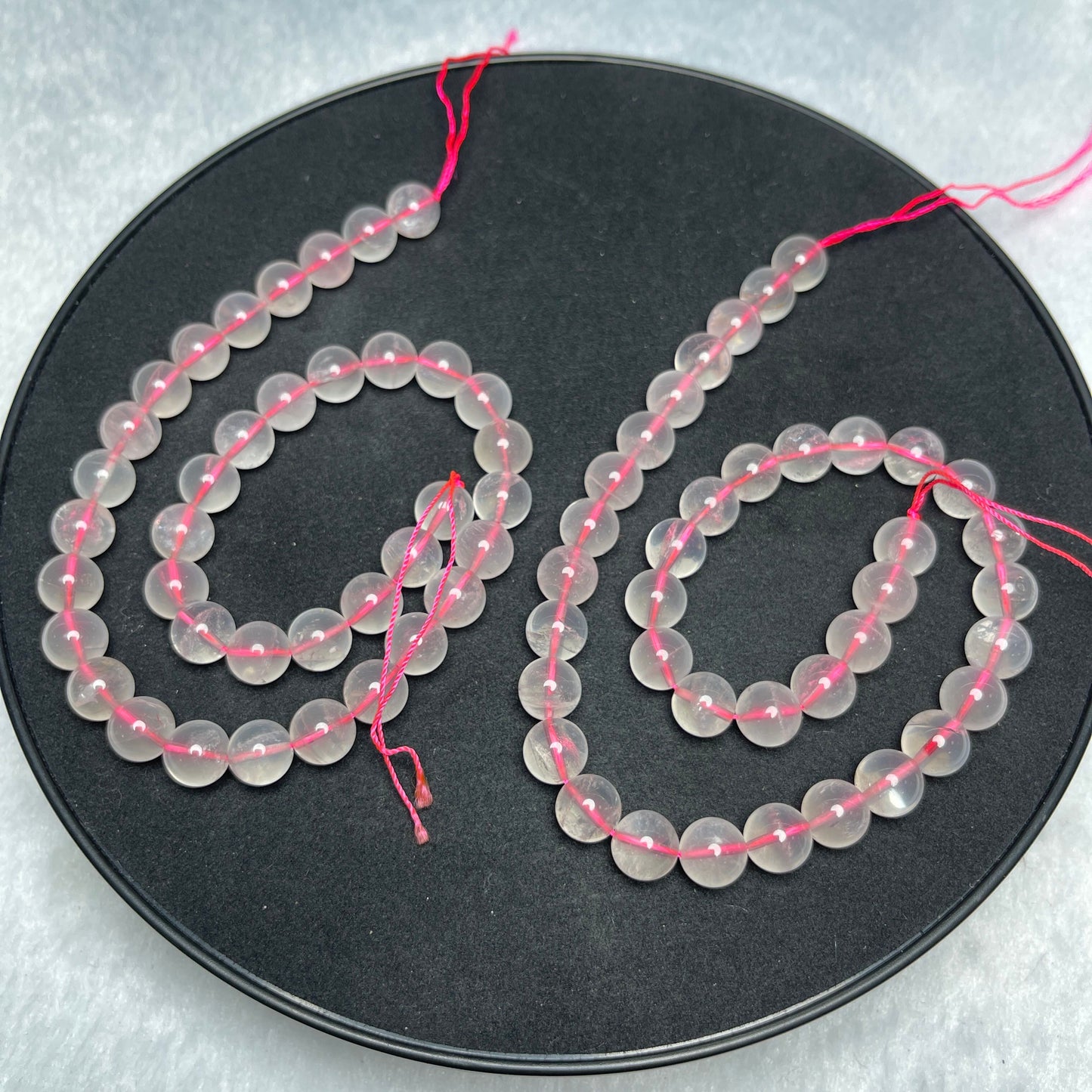 Different Materials Crystal Beads, Set of 1