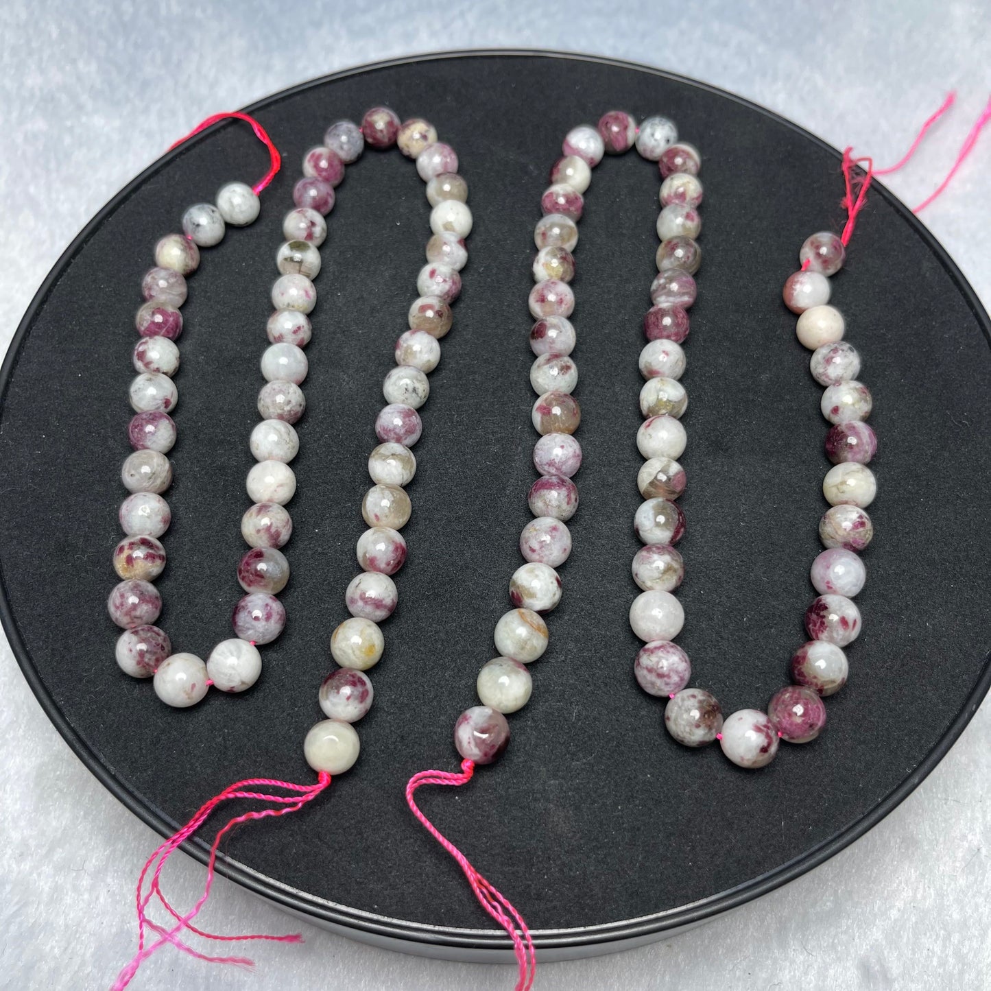 Different Materials Crystal Beads, Set of 1