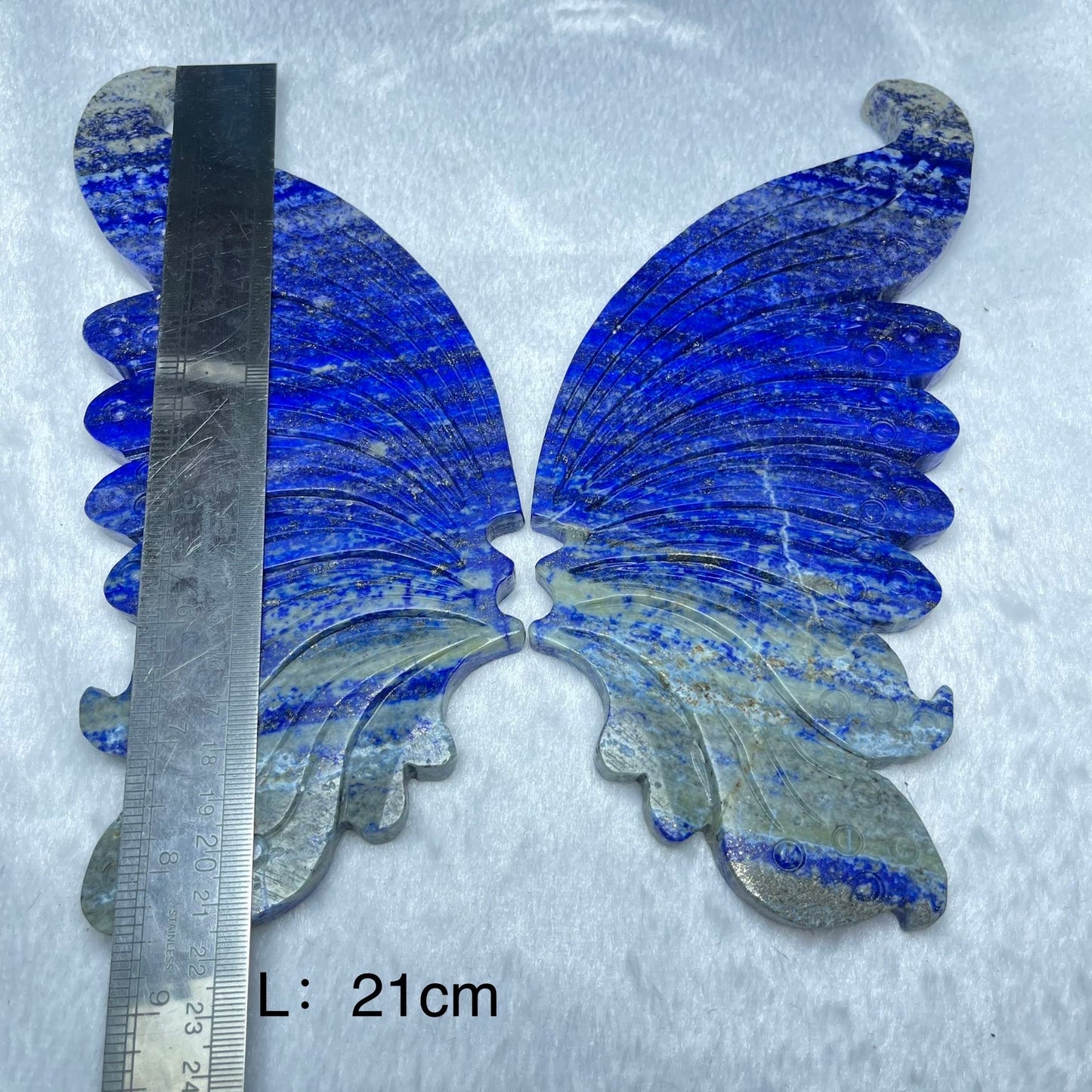 Lapis Lazuli Wings, One Pair