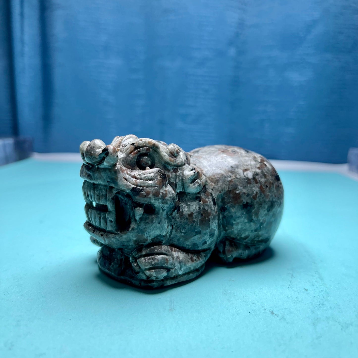 Yooperlite PiXiu Crystal Carving