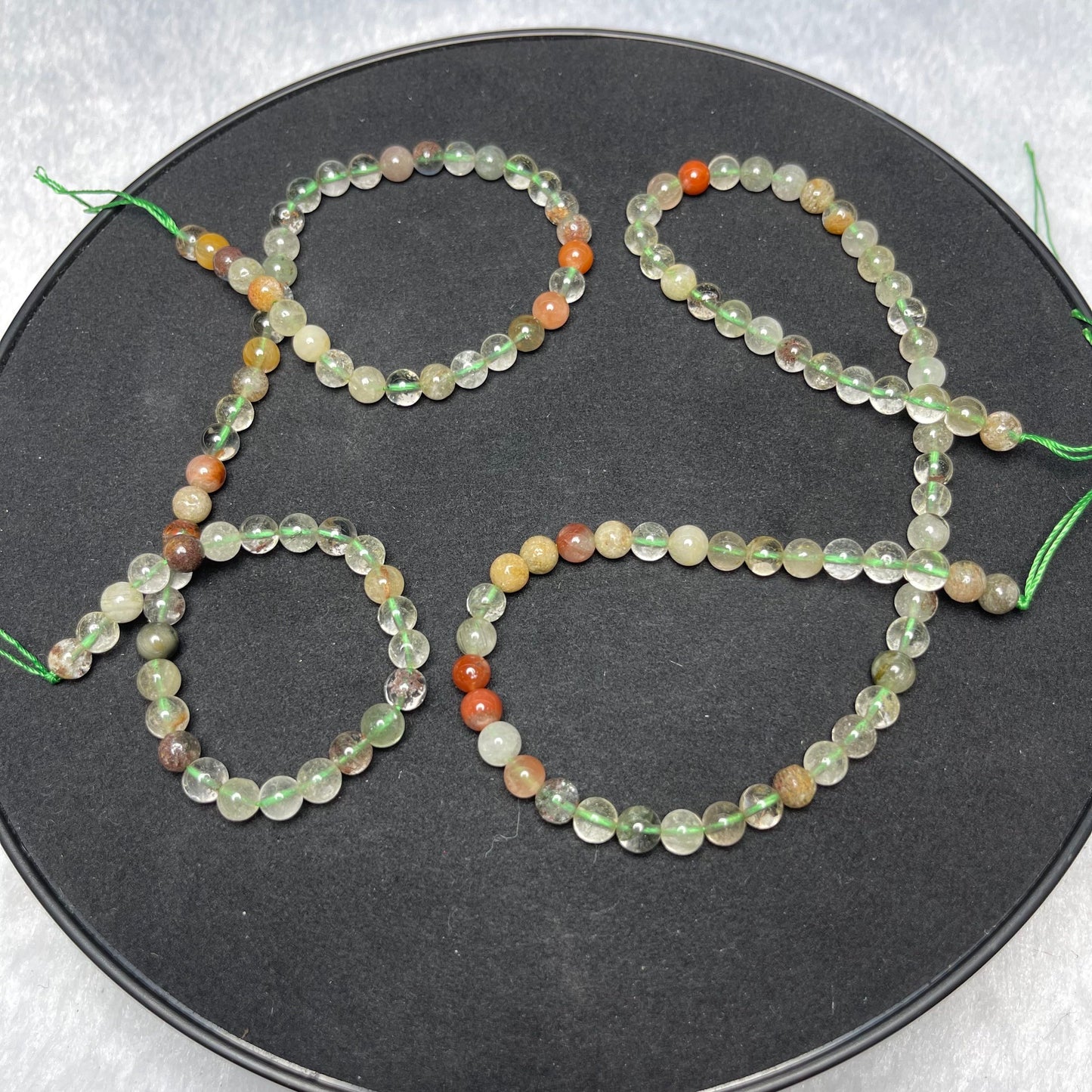 Different Materials Crystal Beads, Set of 1