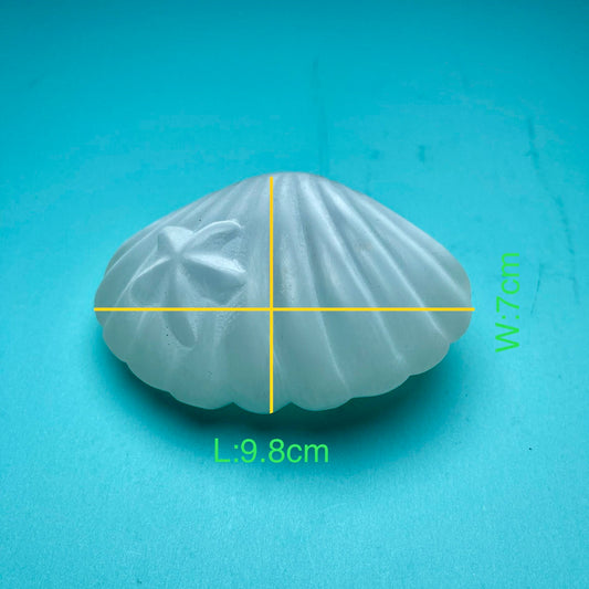 Selenite Shell Carving