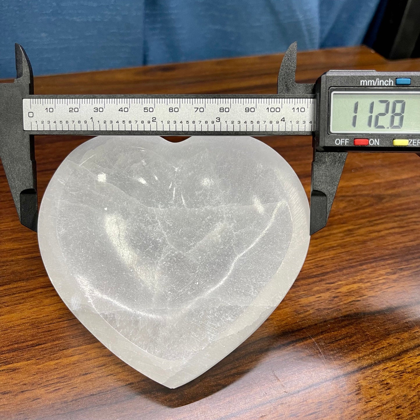 Selenite Heart Bowl