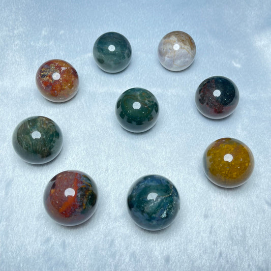 Ocean Jasper Sphere Healing Ball