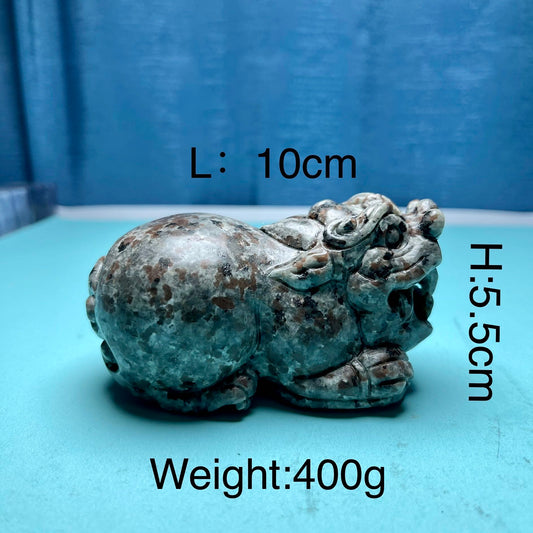 Yooperlite PiXiu Crystal Carving