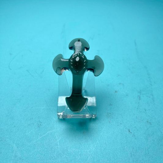 Ice Obsidian Carving Cross