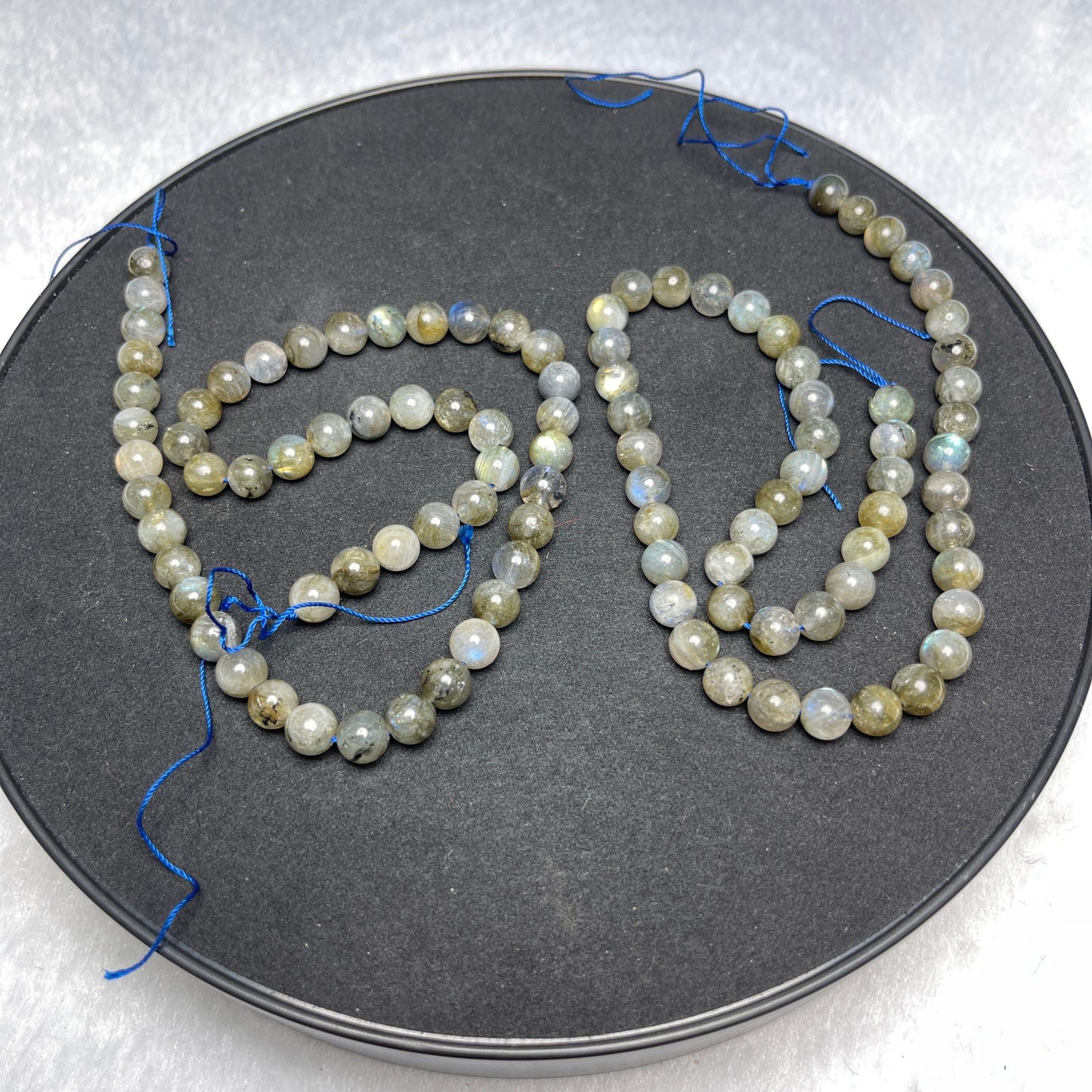 Different Materials Crystal Beads, Set of 1
