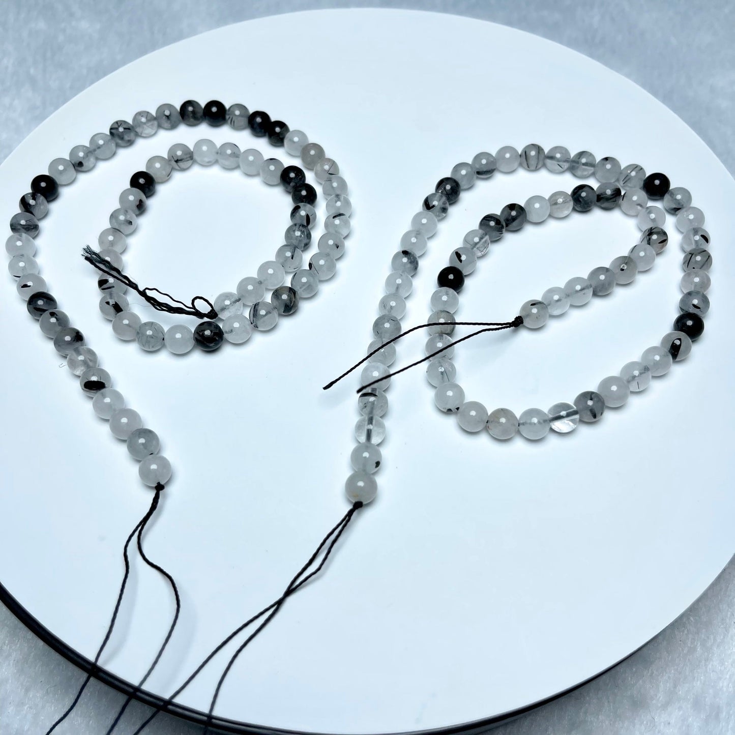 Different Materials Crystal Beads, Set of 1