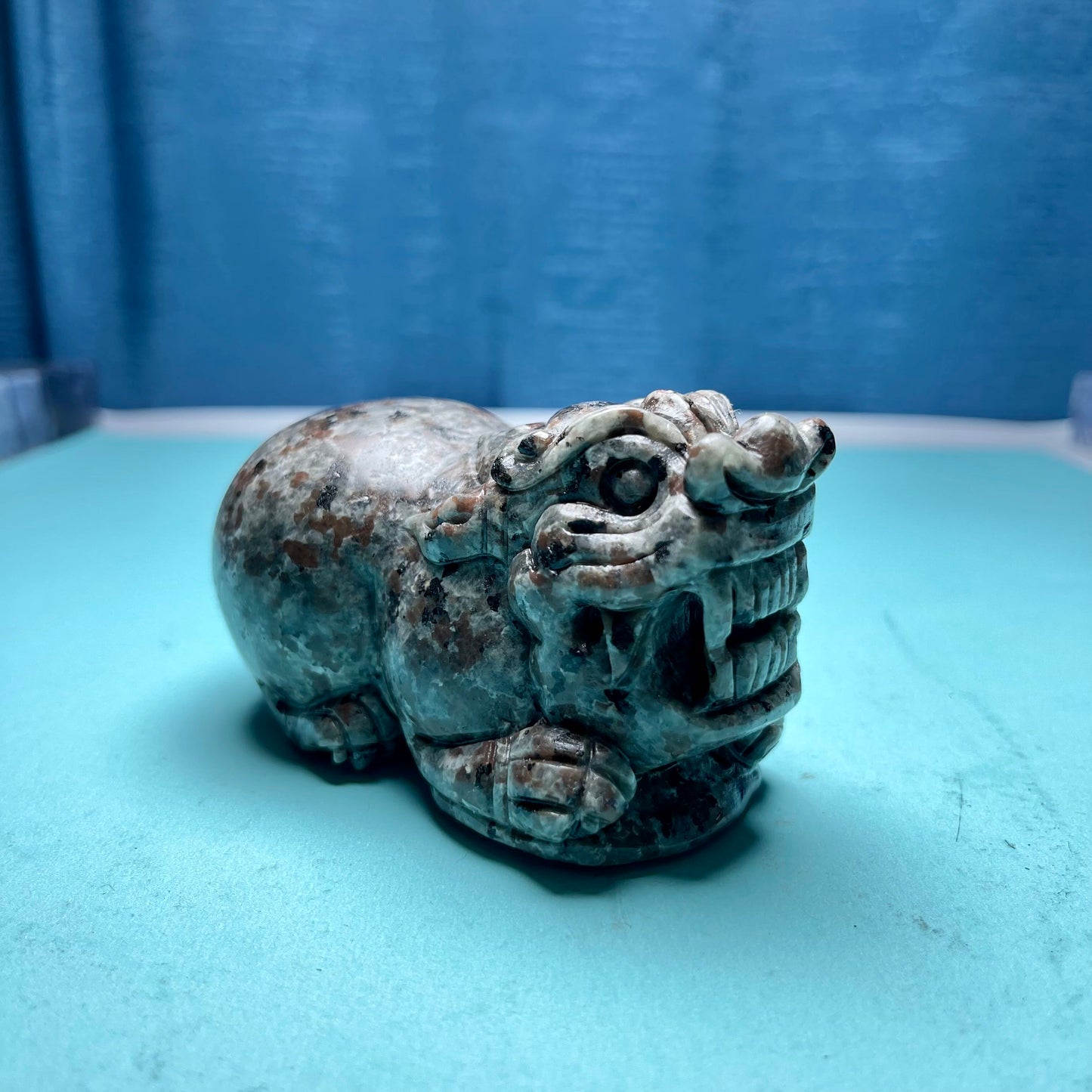 Yooperlite PiXiu Crystal Carving