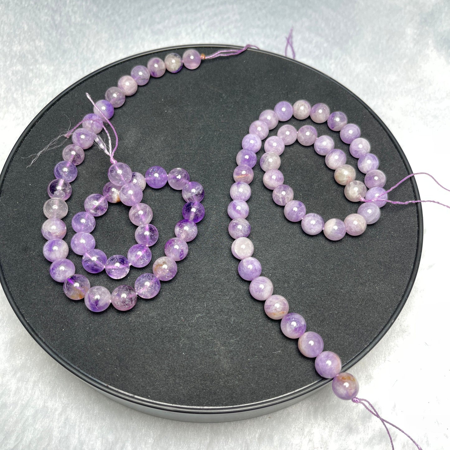 Different Materials Crystal Beads, Set of 1