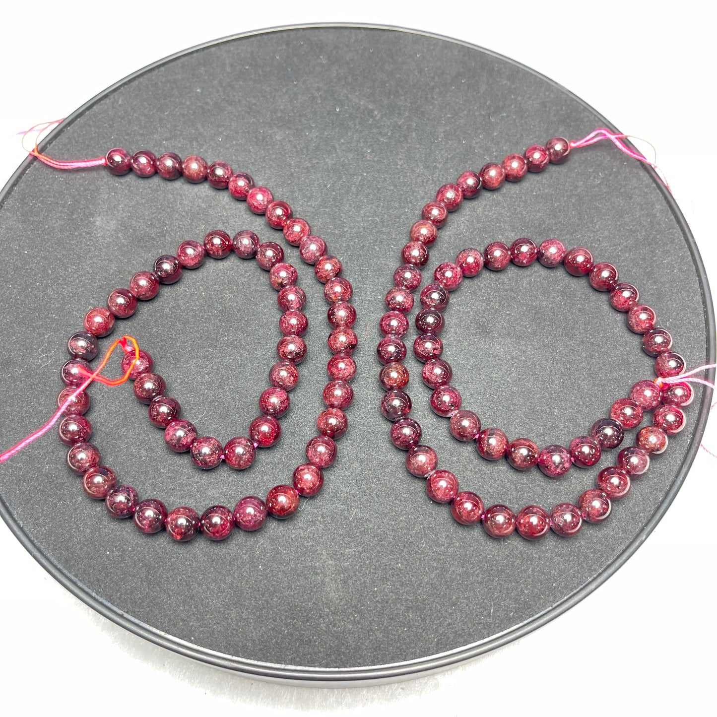 Different Materials Crystal Beads, Set of 1