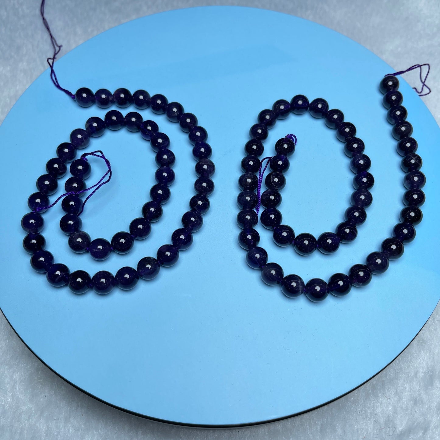 Different Materials Crystal Beads, Set of 1