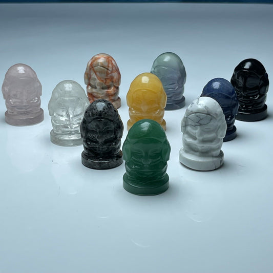 Small Judge crystal carving ,set of 3