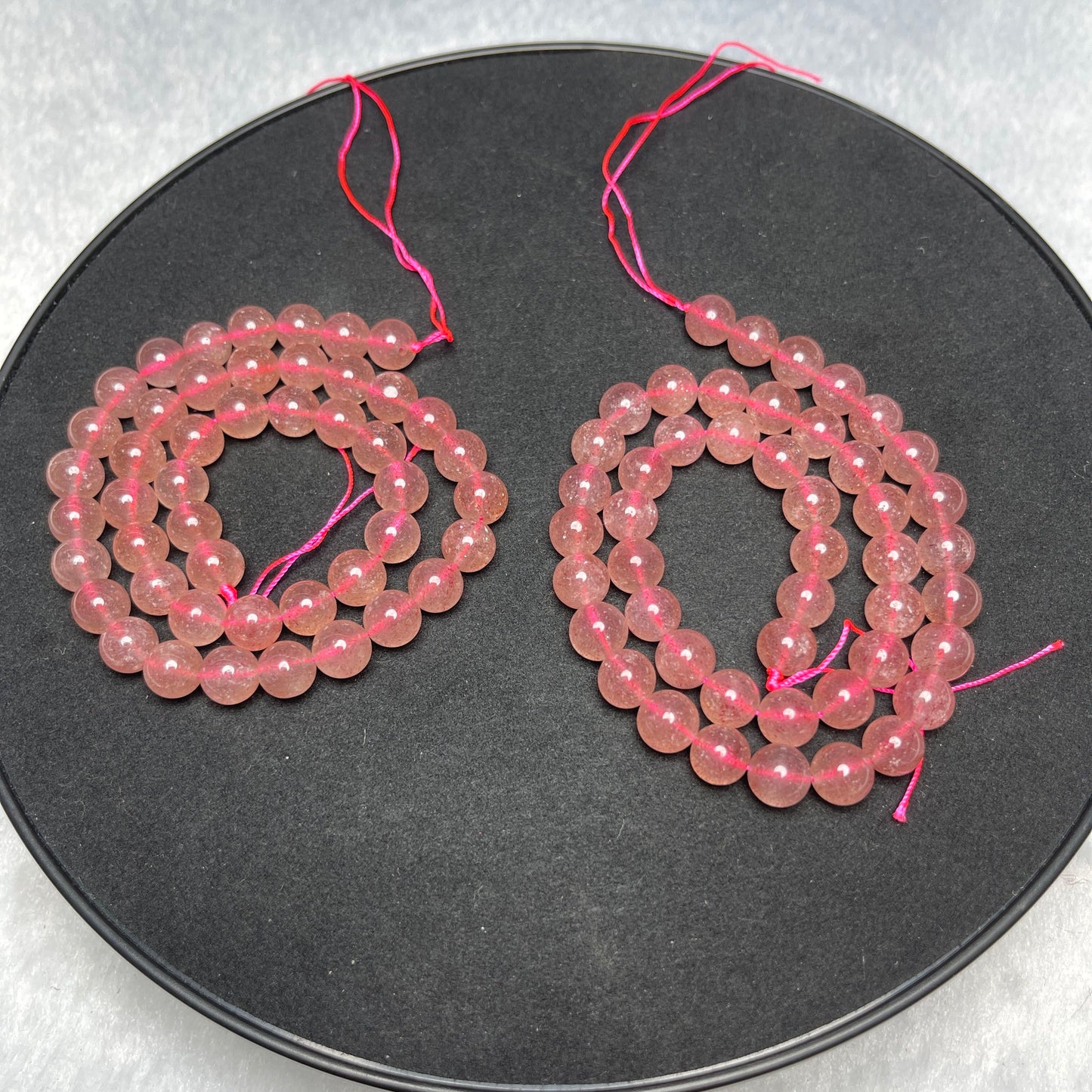 Different Materials Crystal Beads, Set of 1