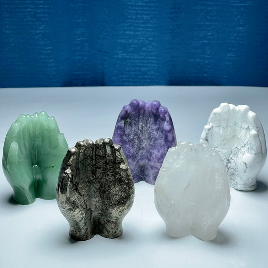 Hand Crystal Carving ,set of 1