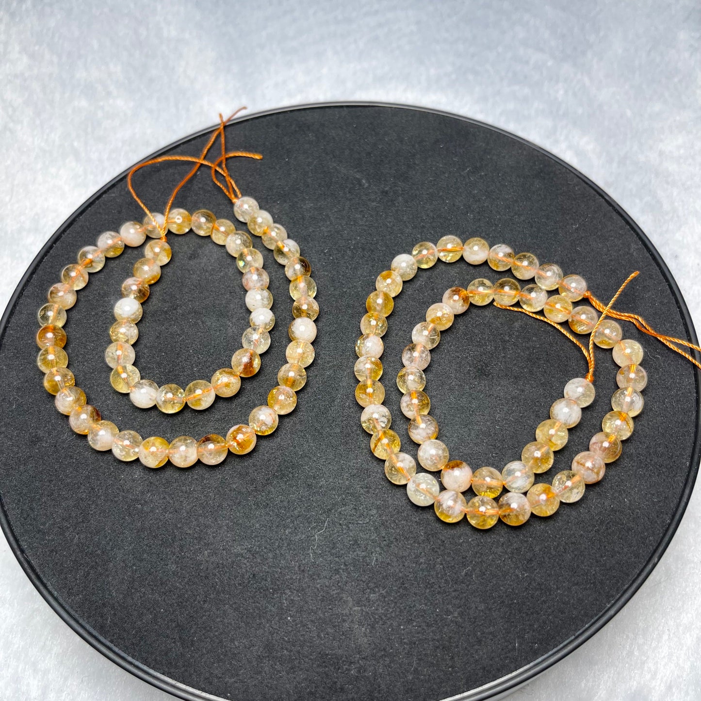 Different Materials Crystal Beads, Set of 1