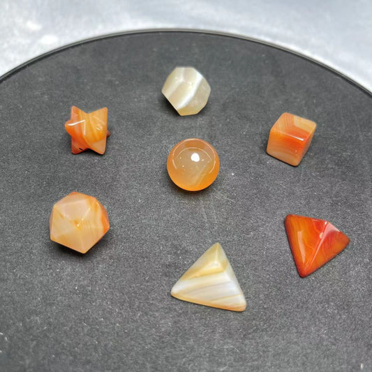 Chakra Puzzle Natural Crystal，Set of 1